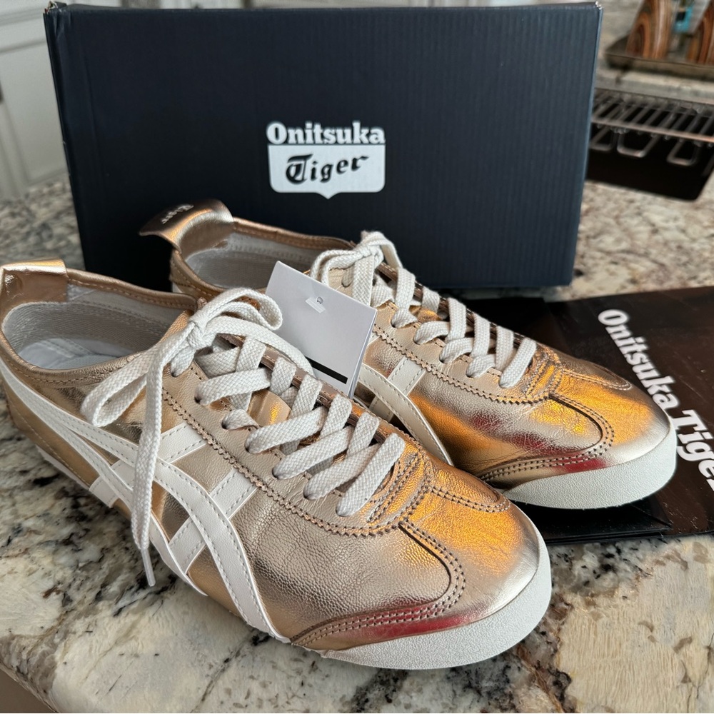 Onitsuka Tiger Rose Gold Sneakers